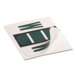 A-Z Color-Coded End Tab Filing Labels, W, 1 X 1.25, White, 500/roll