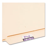 A-Z Color-Coded End Tab Filing Labels, Z, 1 X 1.25, White, 500/roll