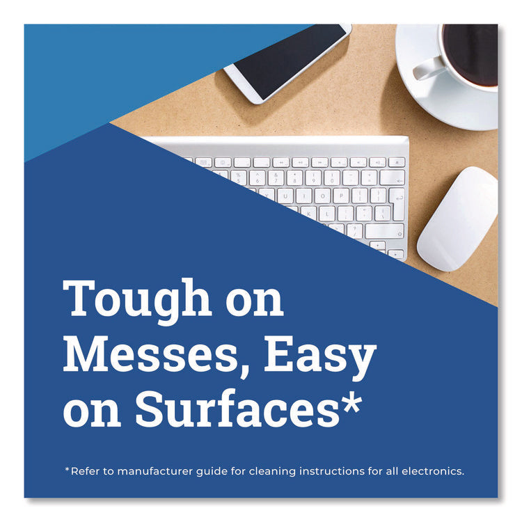 Disinfecting Wipes, 1-Ply, 7 x 8, Fresh Scent, White, 700/Bag Refill, 2 Bags/Carton