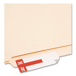 Alphaz Color-Coded Labels Starter Set, A-Z, 1.16 X 3.13, Assorted, 5/sheet, 300 Sheets/box