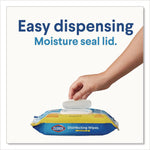 Disinfecting Cleaning Wipes, Flex Pack, 1-Ply, 8 x 7, Fresh Scent, White, 75 Towels/Box