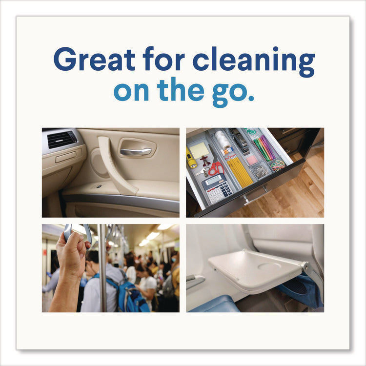 Disinfecting Cleaning Wipes, Flex Pack, 1-Ply, 8 x 7, Fresh Scent, White, 75 Towels/Box