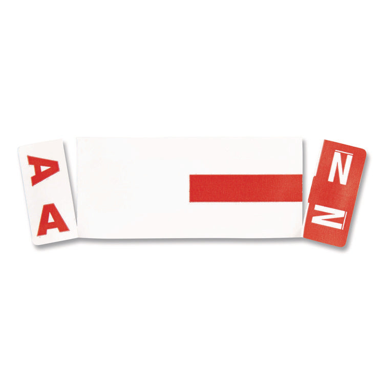 Alphaz Color-Coded Labels Starter Set, A-Z, 1.16 X 3.13, Assorted, 5/sheet, 300 Sheets/box