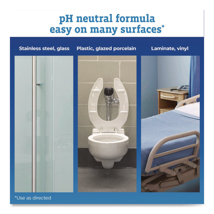 Fuzion Cleaner Disinfectant, Unscented, 32 Oz Spray Bottle, 9/carton