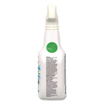 Fuzion Cleaner Disinfectant, Unscented, 32 Oz Spray Bottle, 9/carton