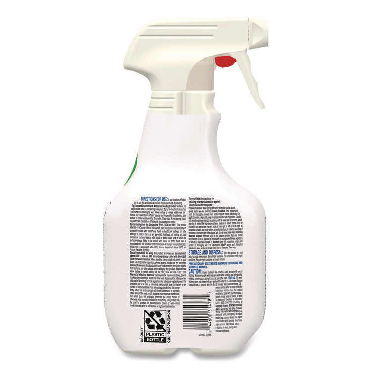 Fuzion Cleaner Disinfectant, 32 Oz Spray Bottle
