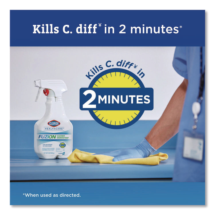 Fuzion Cleaner Disinfectant, 32 Oz Spray Bottle