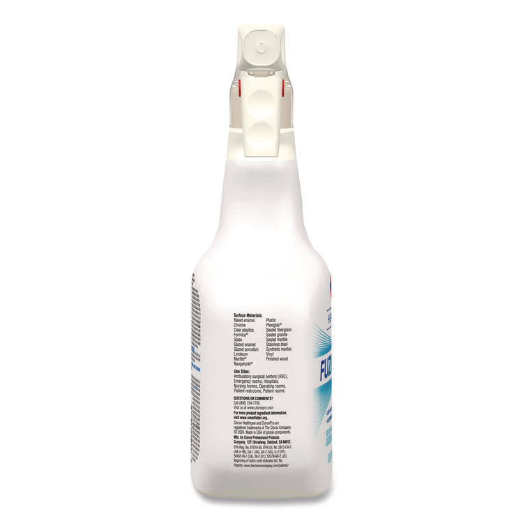 Fuzion Cleaner Disinfectant, 32 Oz Spray Bottle