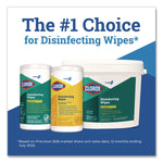 Disinfecting Wipes, 1-Ply, 7 x 8, Fresh Scent, White, 700/Bucket