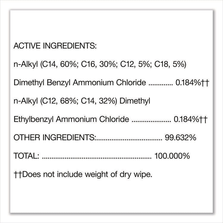 Disinfecting Wipes, 1-Ply, 7 x 8, Fresh Scent, White, 700/Bucket