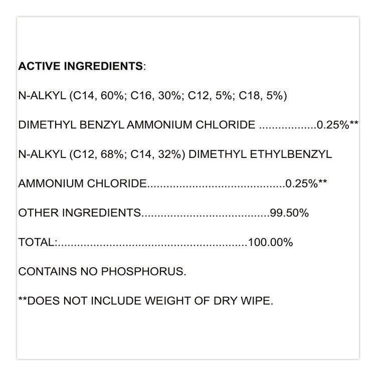VersaSure Cleaner Disinfectant Wipes, 1-Ply, 6 x 5, Fragranced, White, 150 Towels/Canister