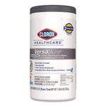 VersaSure Cleaner Disinfectant Wipes, 1-Ply, 6 x 5, Fragranced, White, 150 Towels/Canister