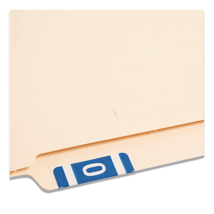 Alphaz Color-Coded Second Letter Alphabetical Labels, O, 1 X 1.63, Dark Blue, 10/sheet, 10 Sheets/pack