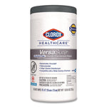 VersaSure Cleaner Disinfectant Wipes, 1-Ply, 6 x 5, Fragranced, White, 150 Towels/Canister