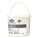 VersaSure Cleaner Disinfectant Wipes, 1-Ply, 12 x 12, Fragranced, White, 110/Bucket, 2 Buckets/Carton