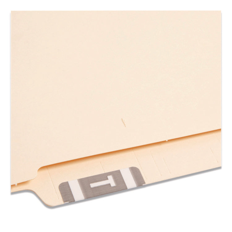 Alphaz Color-Coded Second Letter Alphabetical Labels, T, 1 X 1.63, Gray, 10/sheet, 10 Sheets/pack