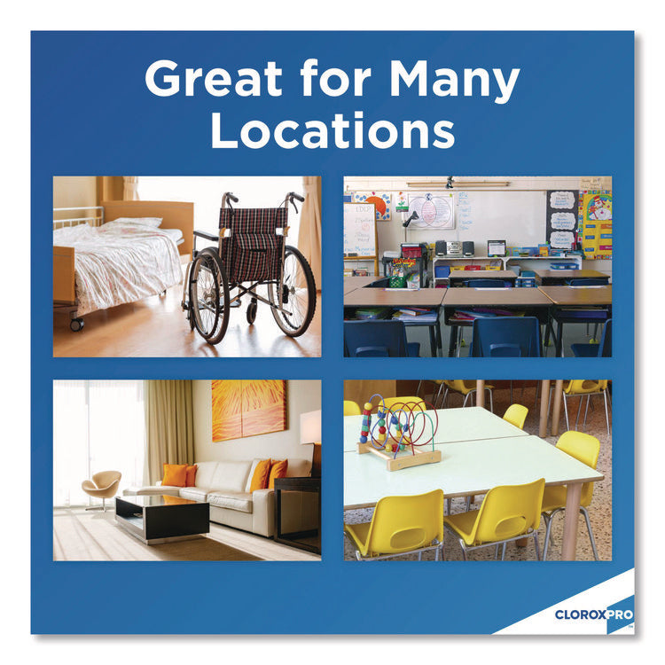 Disinfecting Bio Stain And Odor Remover, Fragranced, 128 Oz Refill Bottle