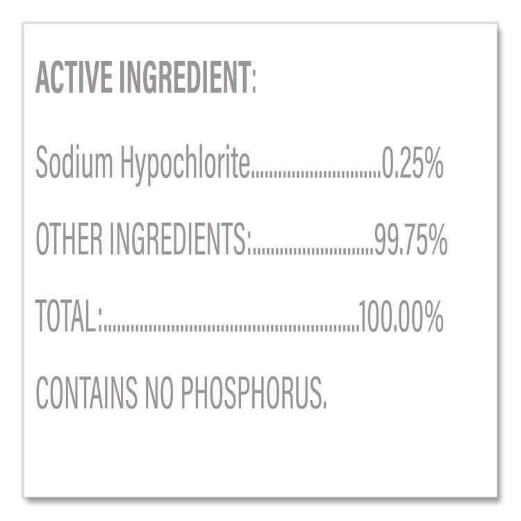 Spore Defense Cleaner Disinfectant, Closed System, 1 gal Refill Bottle, 4/Carton
