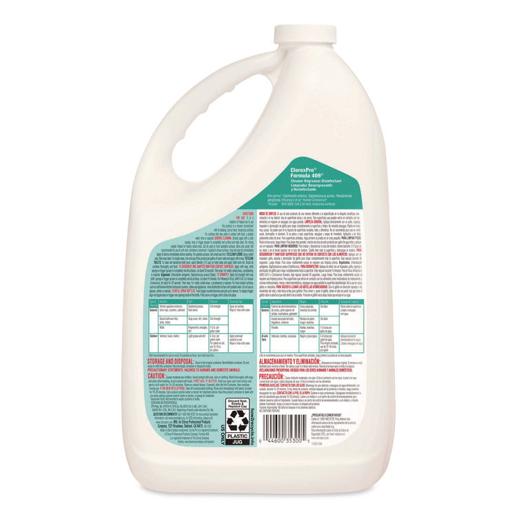 CloroxPro Cleaner Degreaser Disinfectant, 128 oz Refill