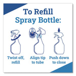 CloroxPro Cleaner Degreaser Disinfectant, 32 oz Spray, 12/Carton