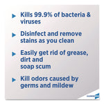 CloroxPro Clean-Up Disinfectant Cleaner with Bleach, 32 oz Smart Tube Spray