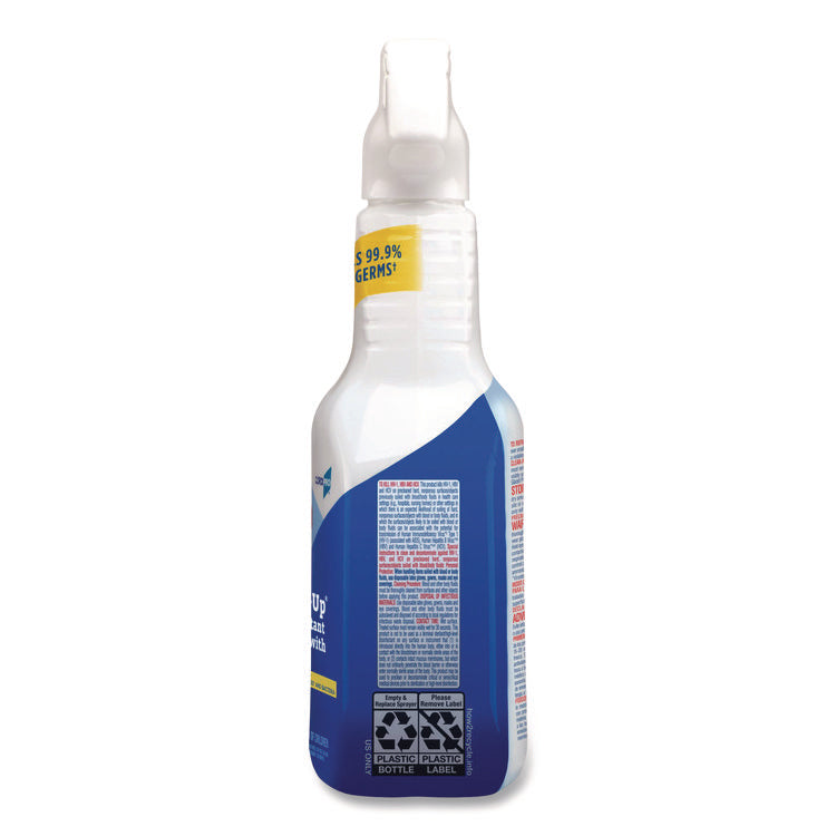CloroxPro Clean-Up Disinfectant Cleaner with Bleach, 32 oz Smart Tube Spray