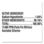 CloroxPro Clean-Up Disinfectant Cleaner with Bleach, 128 oz Refill Bottle, 4/Carton