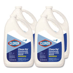 CloroxPro Clean-Up Disinfectant Cleaner with Bleach, 128 oz Refill Bottle, 4/Carton