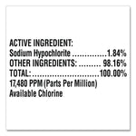 CloroxPro Clean-Up Disinfectant Cleaner with Bleach, 128 oz Refill Bottle