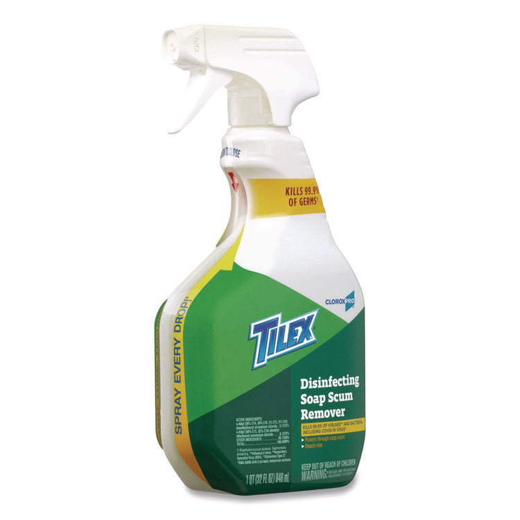 CloroxPro Disinfecting Soap Scum Remover Spray, 32 oz Smart Tube Spray