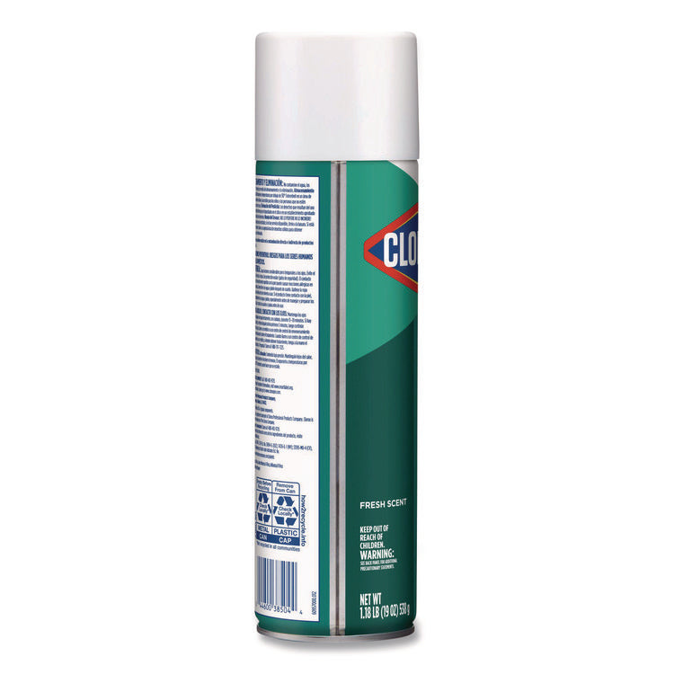 Disinfecting Spray, Fresh, 19 Oz Aerosol Spray