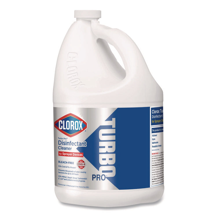 Turbo Pro Disinfectant Cleaner For Sprayer Devices, 121 Oz Bottle, 3/carton
