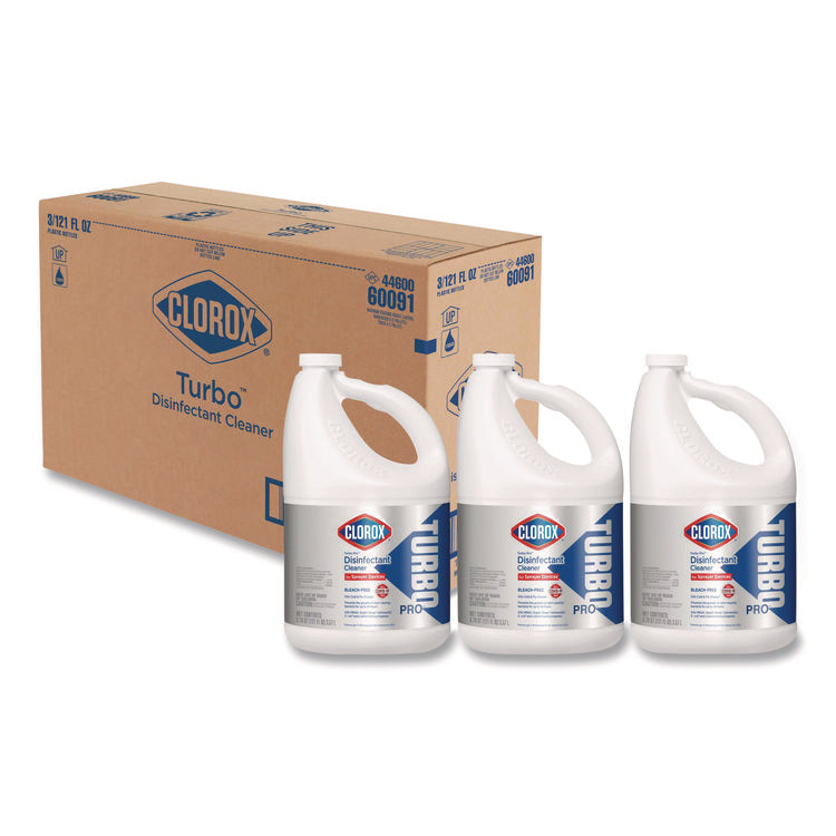 Turbo Pro Disinfectant Cleaner For Sprayer Devices, 121 Oz Bottle, 3/carton