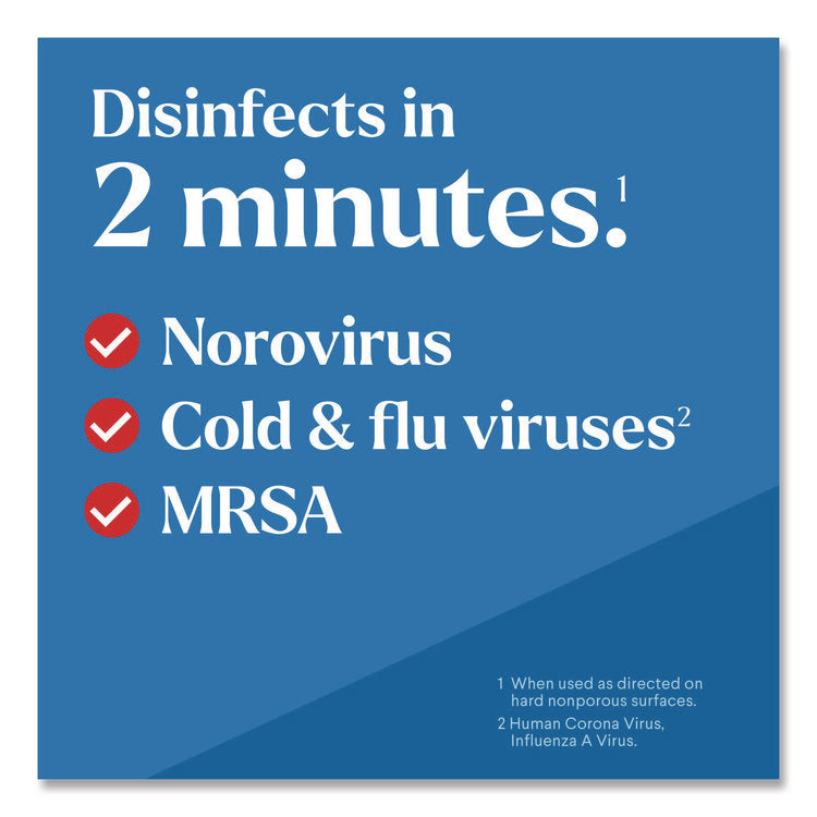 Clorox Pro EcoClean Disinfecting Cleaner, Unscented, 32 oz Spray Bottle, 9/Carton