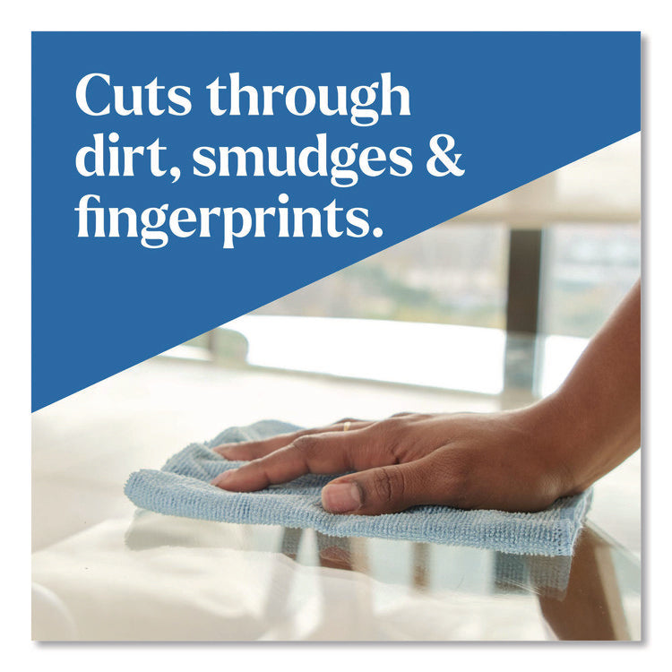 Clorox Pro EcoClean Glass Cleaner, Unscented, 32 oz Spray Bottle, 9/Carton