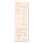 End Tab Converters, Straight Tab, Manila, 3.25" x 9.25", 500/Box