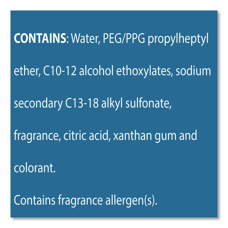 CloroxPro Multi-Surface Cleaner Concentrated, Sparkling Wave Scent, 80 oz Bottle, 3/Carton