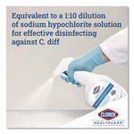 Bleach Germicidal Cleaner, 32 Oz Pull-Top Bottle, 6/carton