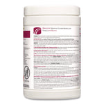 Dispatch Hospital Cleaner Disinfectant Towels w/Bleach, 1-Ply, 6.75 x 8, Unscented, White, 150/Canister, 8 Canisters/Carton