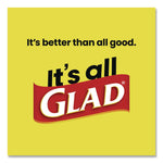 ForceFlex MaxStrength Tall Kitchen Drawstring Trash Bags, 13 gal, Fresh Clean Scent, 24 x 28, White, 34/Box, 6 Boxes/Carton