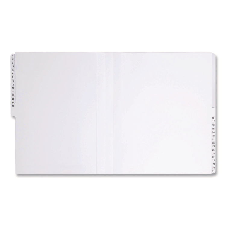 Deluxe Expandable Indexed Desk File/Sorter, 31 Dividers, Date Index, Letter Size, Dark Blue Cover