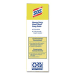 Steel Wool Soap Pads, 2.4 x 3, Steel, 15 Pads/Box, 12 Boxes/Carton