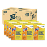 Steel Wool Soap Pads, 2.4 x 3, Steel, 15 Pads/Box, 12 Boxes/Carton