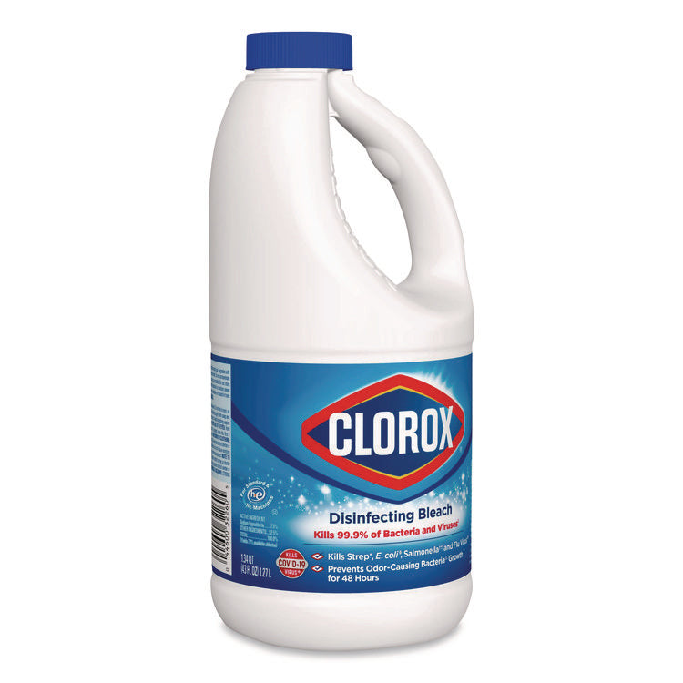 Concentrated Regular Disinfecting Bleach, 43 oz Bottle