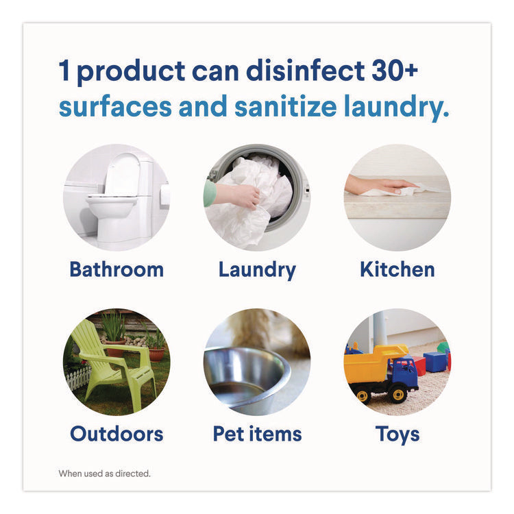 Concentrated Regular Disinfecting Bleach, 43 oz Bottle