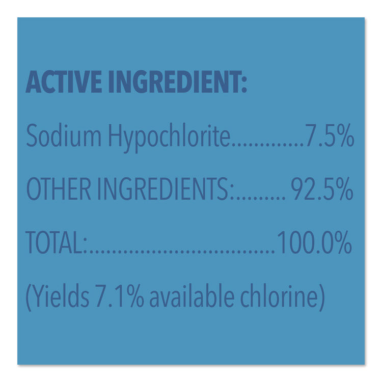 Concentrated Regular Disinfecting Bleach, 43 oz Bottle