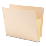 Manila End Tab Tuff Pockets, 3.5" Expansion, Letter Size, Manila, 10/box