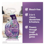 Scentiva Disinfecting Multi-Surface Cleaner, Bleach Free, Lavender and Jasmine, 32 oz Spray Bottle