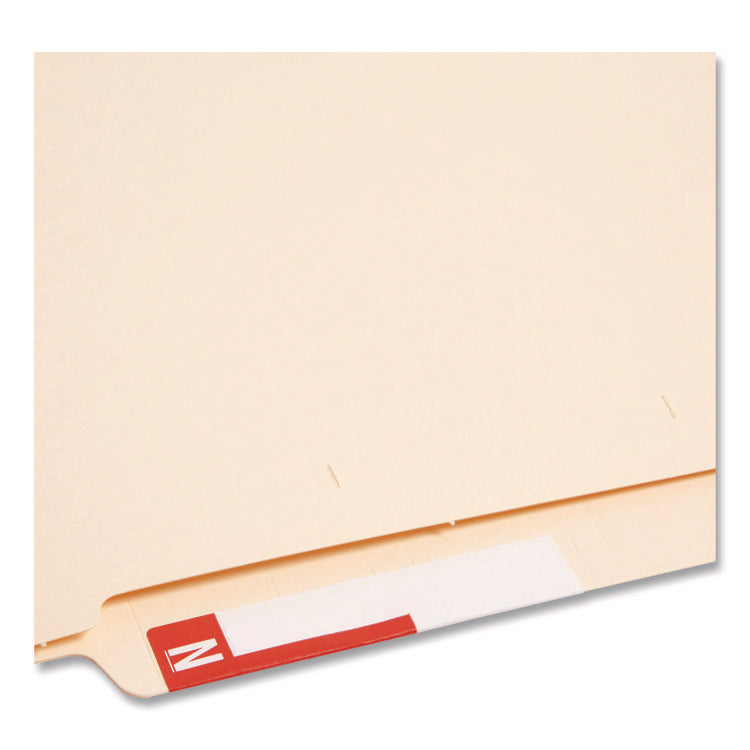 Alphaz Color-Coded First Letter Combo Alpha Labels, A/n, 1.16 X 3.63, Red/white, 5/sheet, 20 Sheets/pack