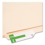 Alphaz Color-Coded First Letter Combo Alpha Labels, M/z, 1.16 X 3.63, Light Green/white, 5/sheet, 20 Sheets/pack